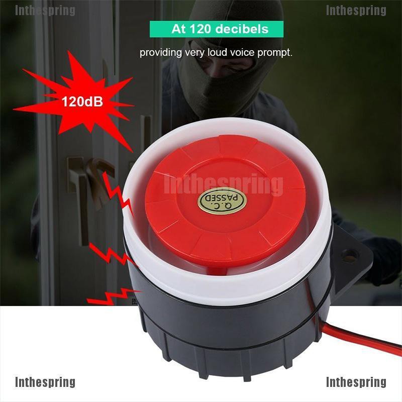 Còi Báo Động Mini 110db Dc 12v Chất Lượng Cao