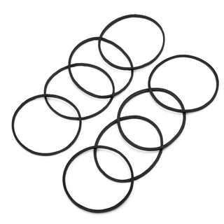 70 black rubber bands