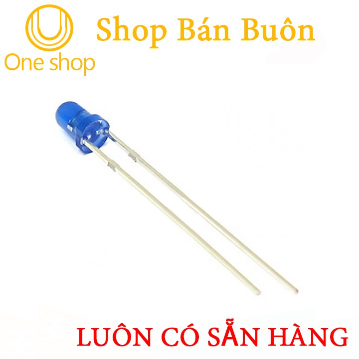 Gói 100 Con Led Phủ Màu 3mm