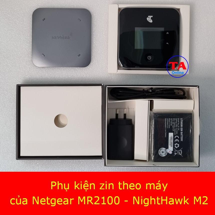 Bộ phát WiFi di động 4G Netgear MR2100 ( Nighthawk M2) - Tốc độ 4G lên tới 2Gbps