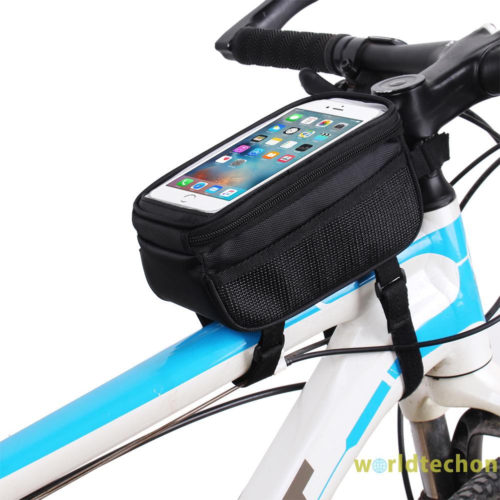 Túi Đựng Điện Thoại 5.0 Inch Chống Nước Gắn Khung Trước Xe Đạp