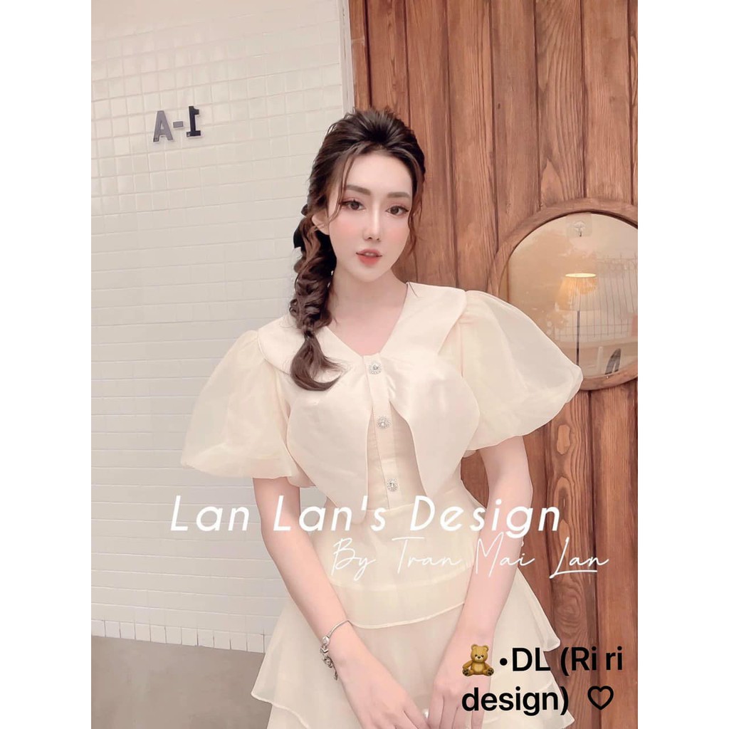 Váy tiểu thư tầng tầng nơ to Đính Đá ( kèm ảnh thật, video ) | BigBuy360 - bigbuy360.vn