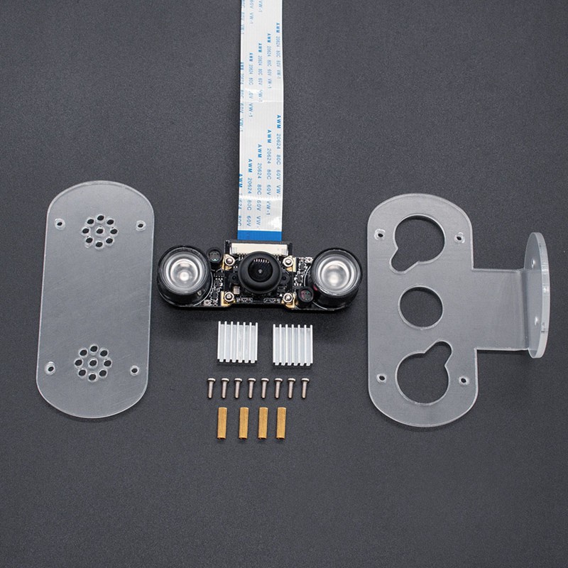 Camera 5mp Ule Ov5647 Cho Raspberry Pi 4b/ 3b + 130 Độ Fov 1080p Kèm Giá Đỡ | BigBuy360 - bigbuy360.vn