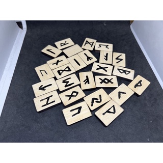 Bộ kí tự Rune gỗ