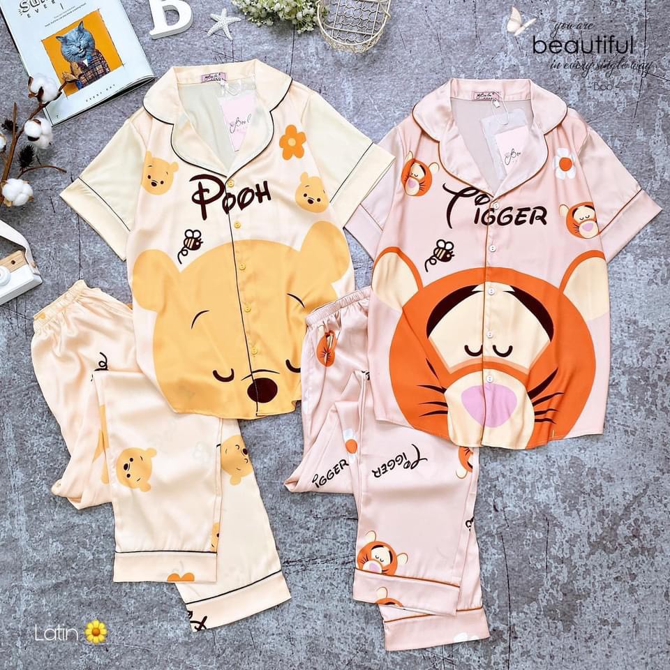 Đồ Mặc Nhà Pijama Lụa Latin TN Quần Dài Freesize - HÀNG CAO CẤP | BigBuy360 - bigbuy360.vn