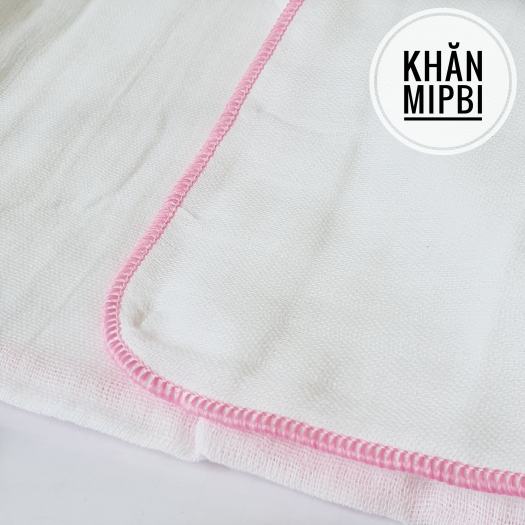 Khăn tắm cho bé Mipbi 4 lớp - 6 lớp 75 x 85 cm, khăn xô tắm siêu mềm 100% Cotton - Monnie Kids