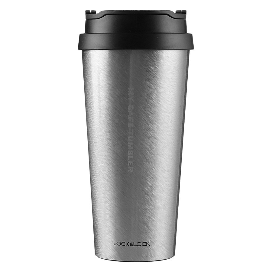 [Mã HLLOCK03 giảm 10% tối đa 100K đơn 300K] Ly Giữ Nhiệt Bằng Thép Không Gỉ Lock&Lock Clip Tumbler (540ml) Bạc LHC4151 | BigBuy360 - bigbuy360.vn