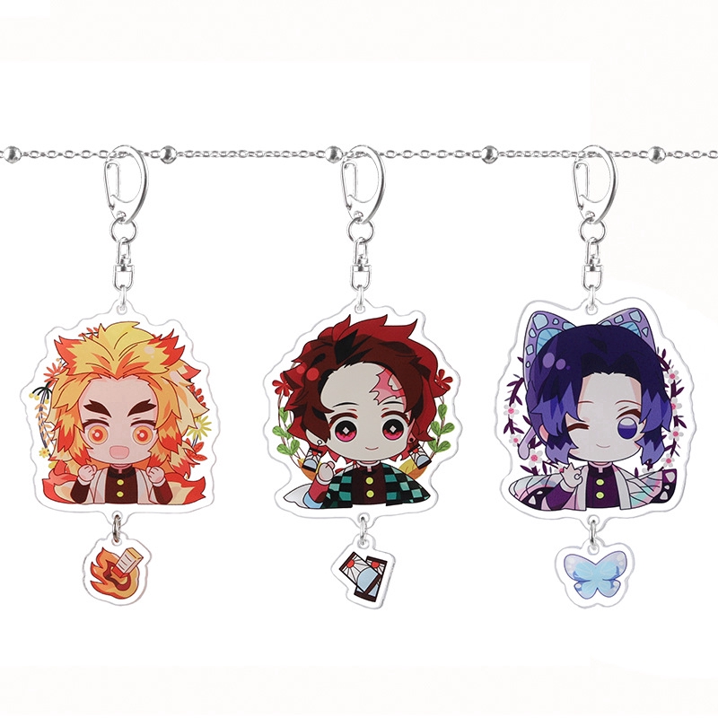 Móc Khóa Hình Nhân Vật Anime Dễ Thương Tiện Dụng