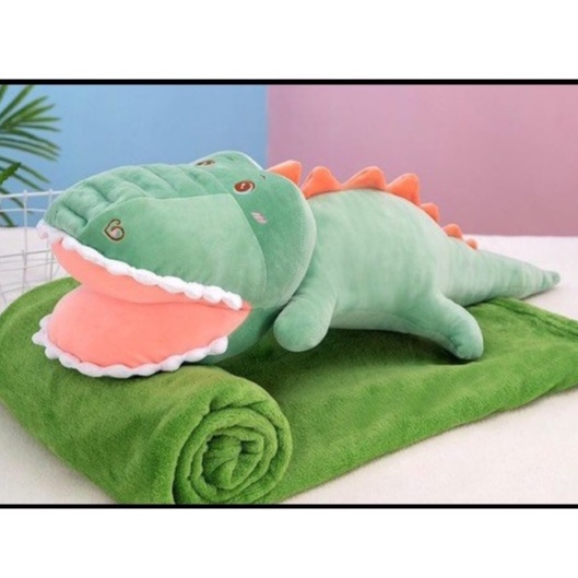 Bộ chăn gối Khủng long, Husky, Gấu, Thỏ Ghome