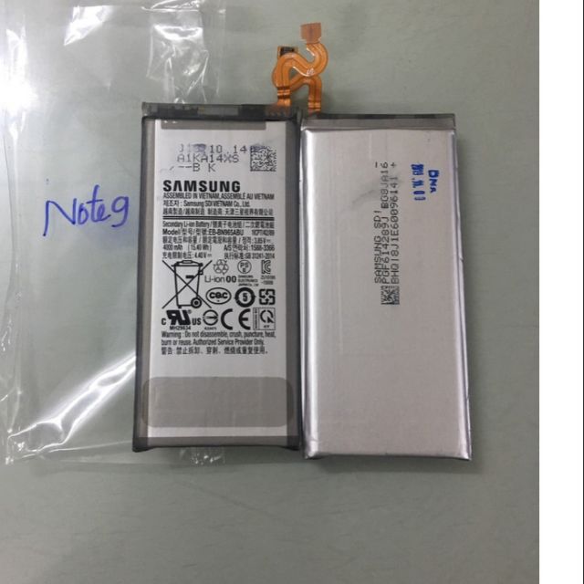 PIN Samsung Galaxy NOTE 9 Chính Hãng, Dung Lượng 4000 mAh bảo hành 6 tháng