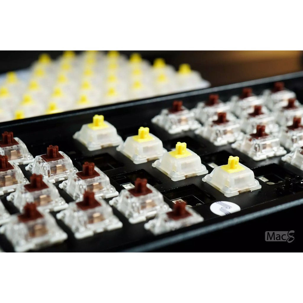 Bộ switch dành cho bàn phím cơ Gateron Milky Yellow Pro Switch  - bộ 35 Switch