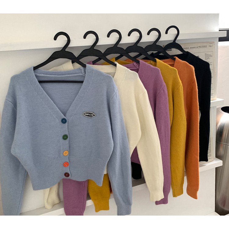  【Cocory】 Áo khoác len cardigan dáng rộng thời trang cho nữ | BigBuy360 - bigbuy360.vn