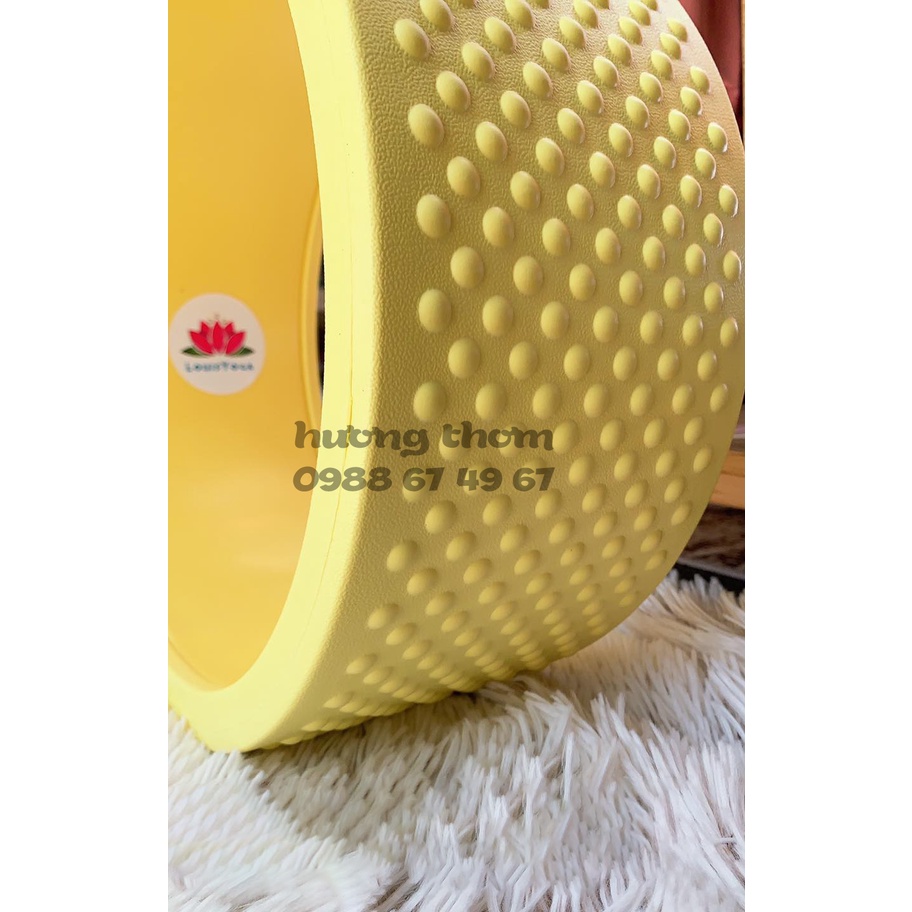 Vòng tập yoga thể thao thể hình cao cấp - Vòng gai cao cấp nhiều màu 16 x34 cm