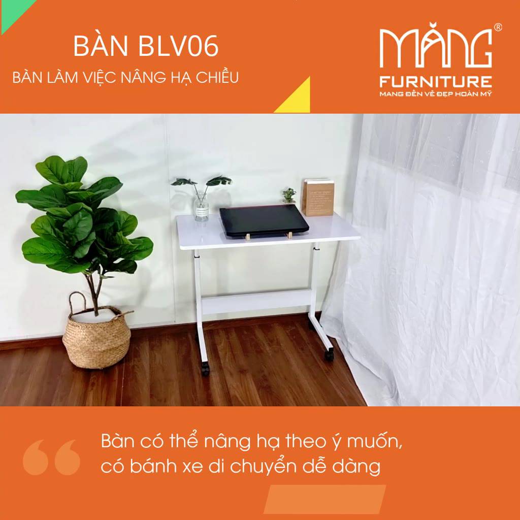 bàn làm việc thông minh đa năng, thay đổi chiều cao sử dụng cho sinh viên, học sinh học bài mẫu blv06 | BigBuy360 - bigbuy360.vn
