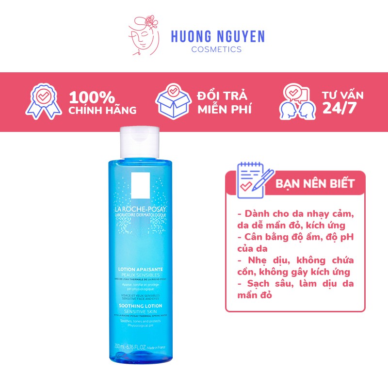 Nước Hoa Hồng La Roche-Posay Lotion Apaisante 200ml