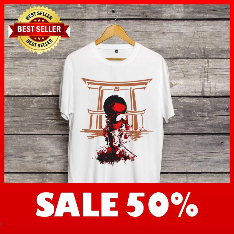 (SALE 50%) Áo Thun Phong Cách Nhật Bản - Kiếm sĩ Samurai phong cách cá tính - cực chất và đẹp - SMR-013