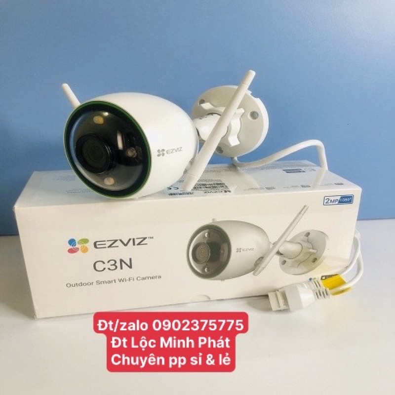 Camera IP EZVIZ C3N (A0-3H2WFRL) 1080P Có Màu Ban Đêm