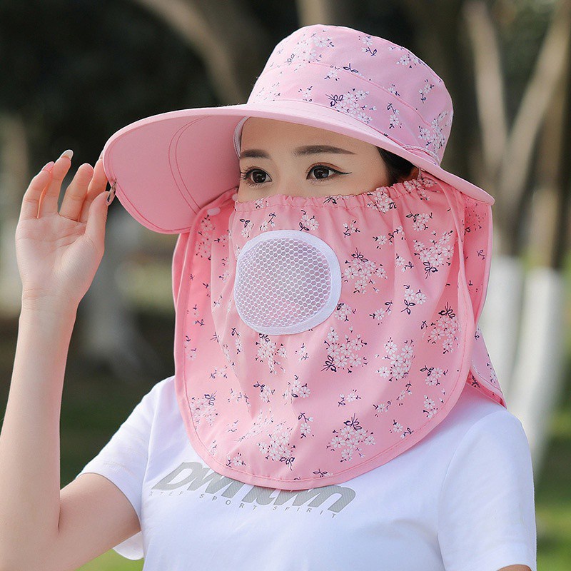 Mũ Rộng Vành Che Nắng Thoáng Khí In Họa Tiết Cherry Dễ Thương | BigBuy360 - bigbuy360.vn
