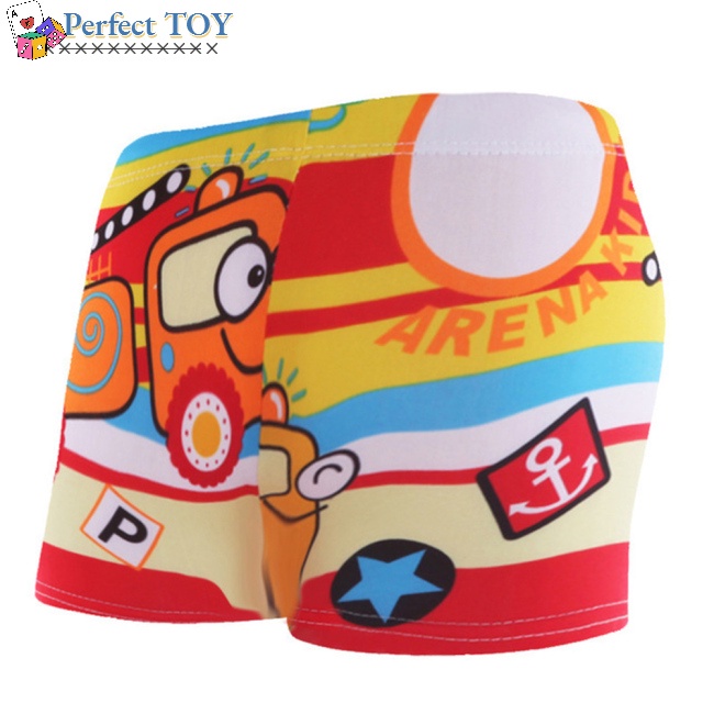 Quần Bơi Boxer In Họa Tiết Hoạt Hình Cho Bé Trai
