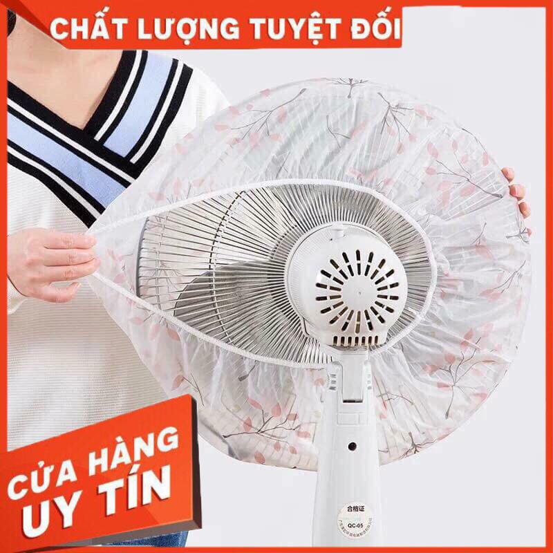 [XẢ KHO+FREE SHIP] Bọc quạt lưới và Bọc quạt tránh bụi cất đi