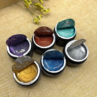 Set gel vẽ nhện nhũ full beauty 6 màu cao cấp