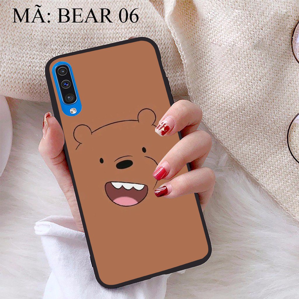Ốp lưng Samsung A50 viền dẻo TPU BST Gia Đình Nhà Gấu
