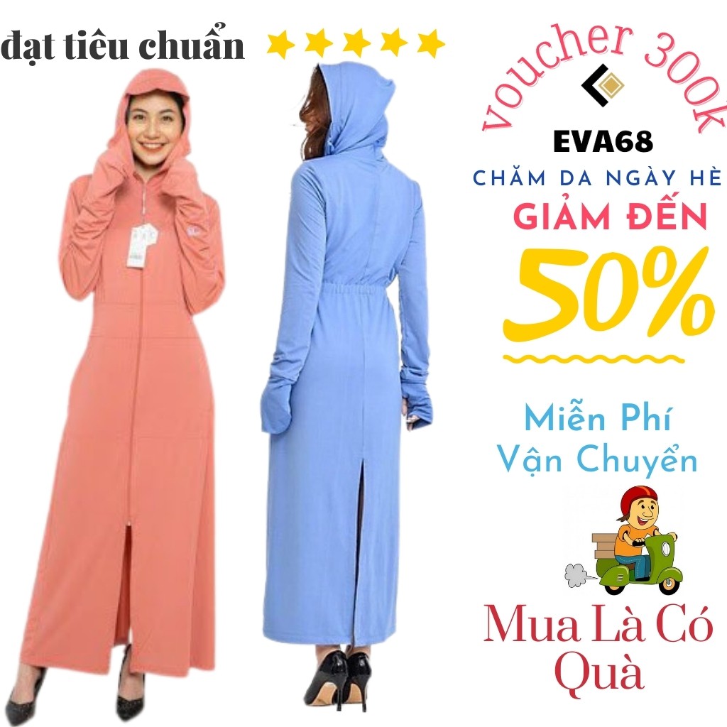 [Mã FAMAYWA giảm 10K đơn 50K] áo nắng thông hơi - áo chống nắng toàn thân thông hơi 2 lớp cao cấp - EVA68 | BigBuy360 - bigbuy360.vn