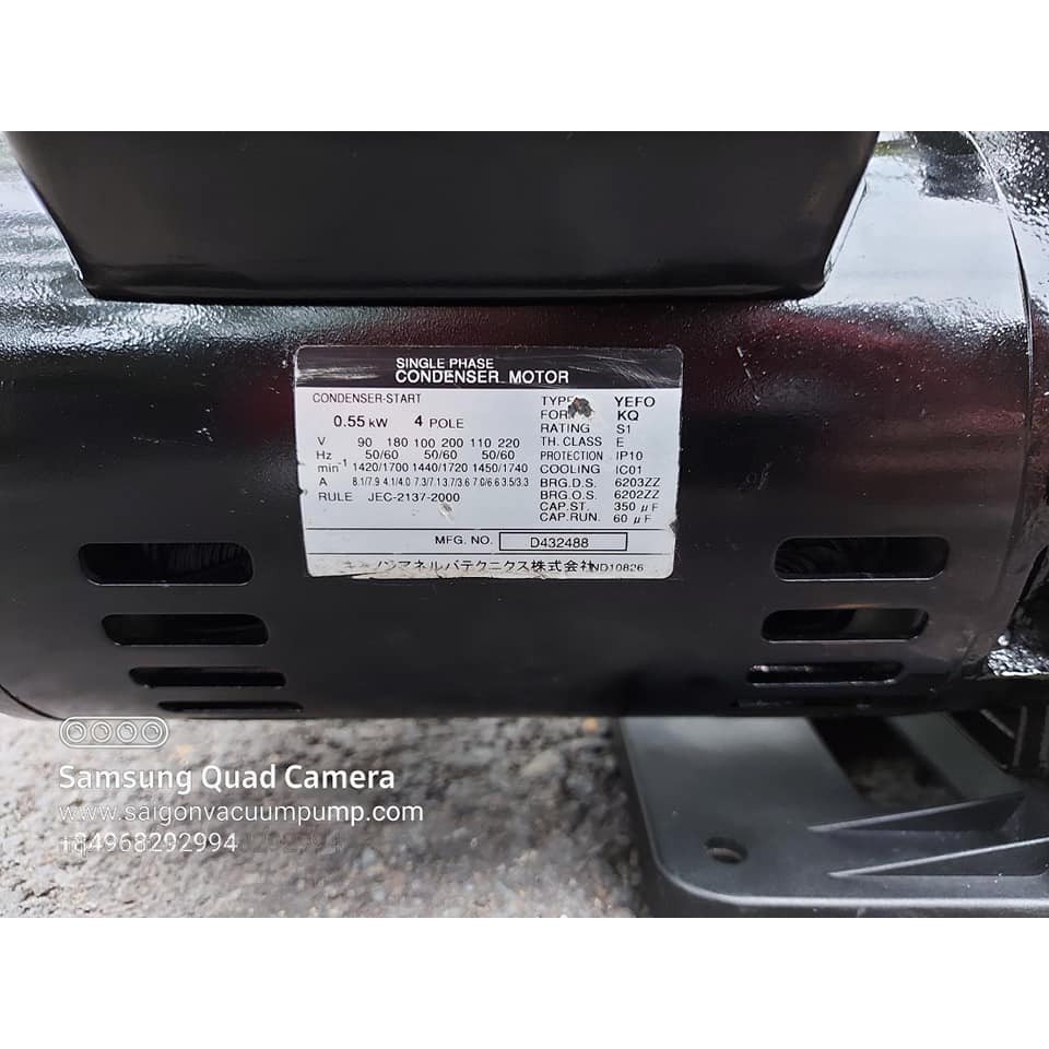 Bơm hút chân không ALCATEL ANNECY Model 2012A