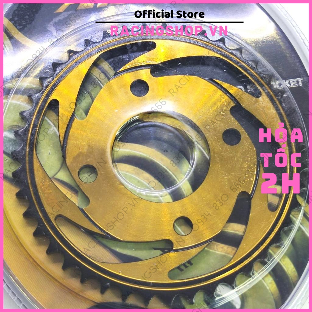 Nhông Sên Dĩa ATE chính hãng Nhông Xích exciter150 135 winner x sonic raider fi satria wave 17 dream sirius RACINGSHOPVN