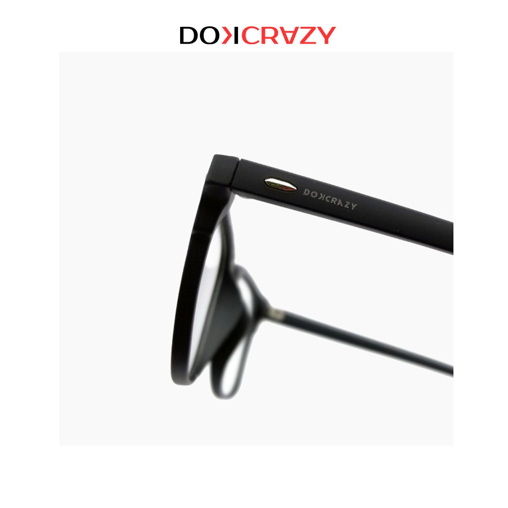 Gọng kính cận vuông nam nữ local brand SINO DOKCRAZY mắt không độ giả cận thời trang có thể cắt mắt phong cách retro | BigBuy360 - bigbuy360.vn