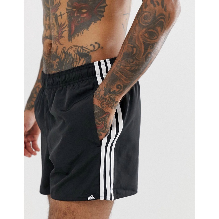 Quần run nam Adidas R11 phối 3 sọc 2 bên- xi dãn 2 lớp form trên gối - thể thao nam VNXK