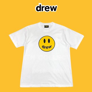 ⚡️[TẶNG KÈM MÓC KHÓA] - Tee Justin Bieber Drew House Mascot ss white tee cao cấp full tag túi, áo thun drew