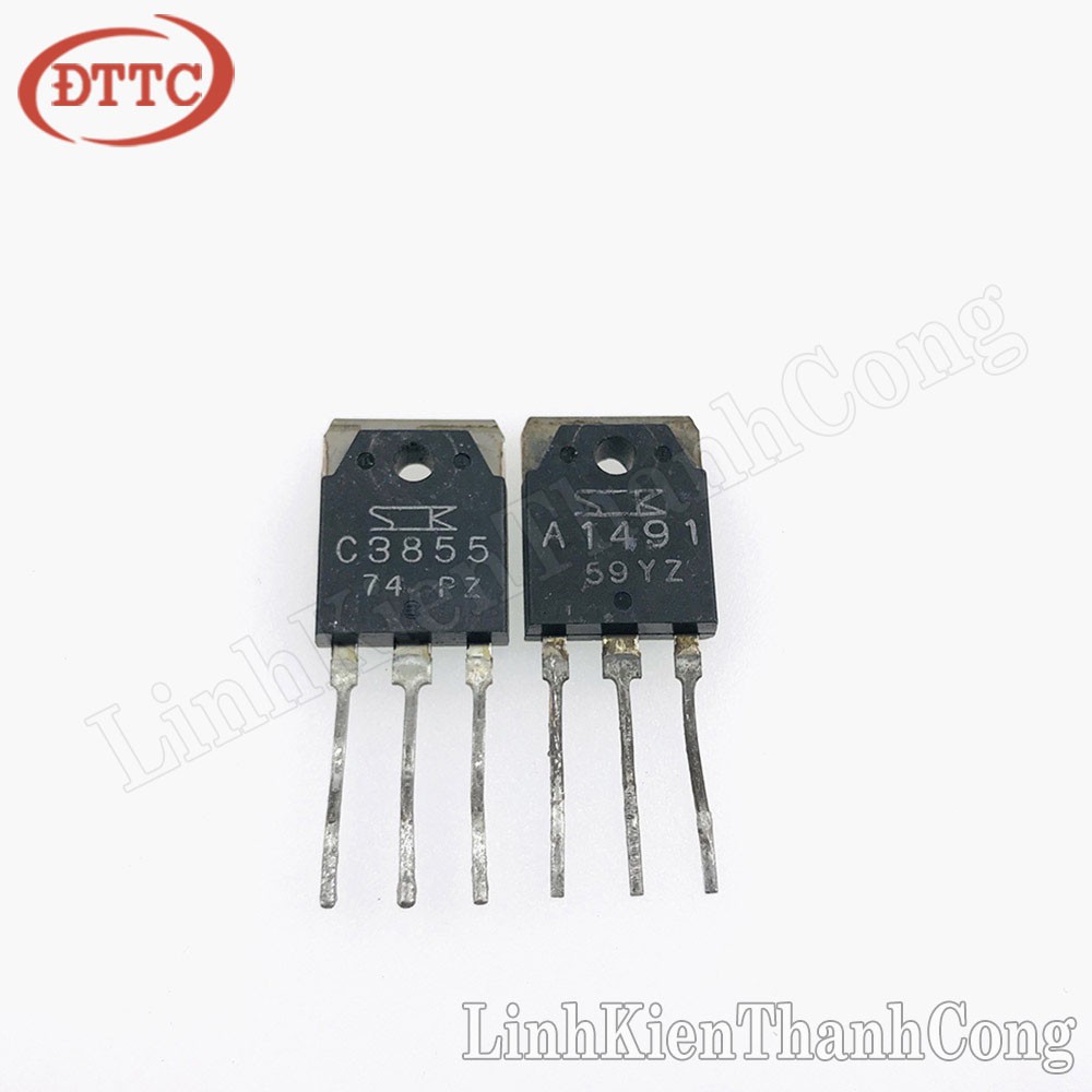 Cặp A1491 C3855 Sanken tháo máy