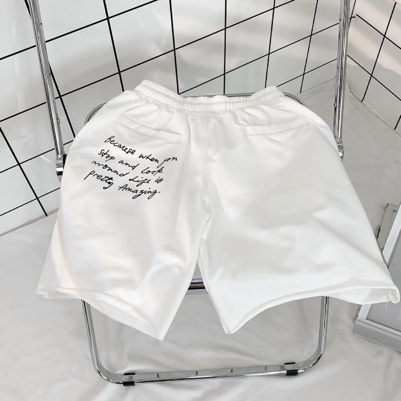 Quần Short BEC Nam Nữ Unisex (Ảnh Thật/Có Sẵn)