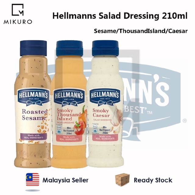 Sốt Salad Hellmann's 210ml