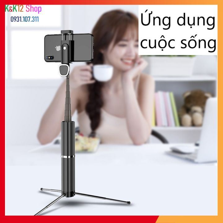 Gậy chụp hình 3 chân CYKE, Cây tự sướng cao cấp đa năng kiểu dáng nhỏ,gọn,tinh tế với tính năng vượt trội. Mới nhất 2021 | BigBuy360 - bigbuy360.vn