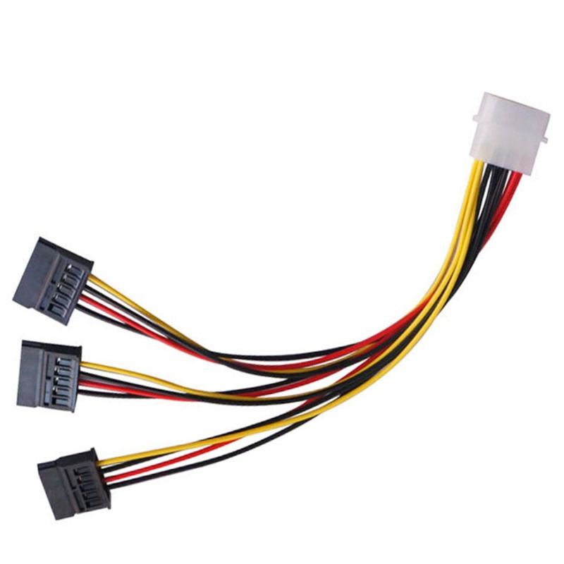 Dây cáp chuyển đổi từ ổ cứng IDE 4Pin sang SATA 1 sang 3