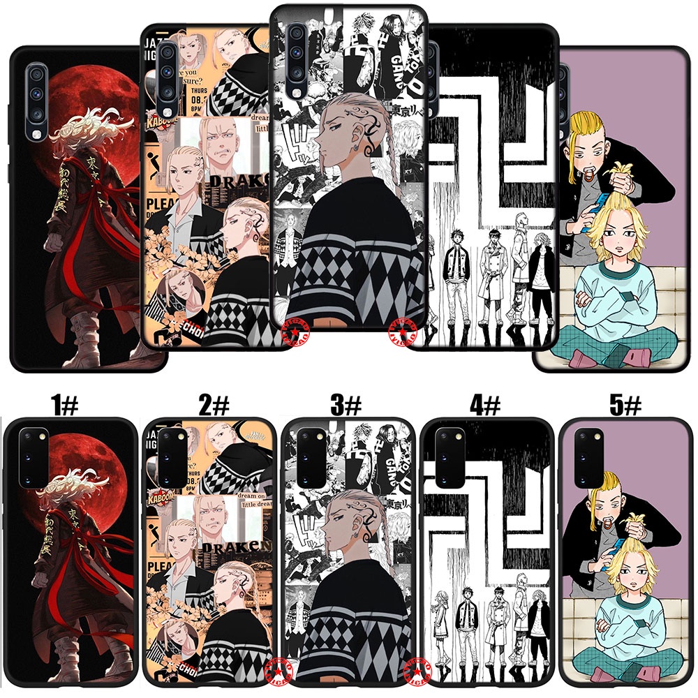 Ốp Điện Thoại Hình Anime Tokyo Ghoul Cho Samsung Galaxy M02 A02 A03S A6 A7 A8 A9 A10 A10S Plus Zl12