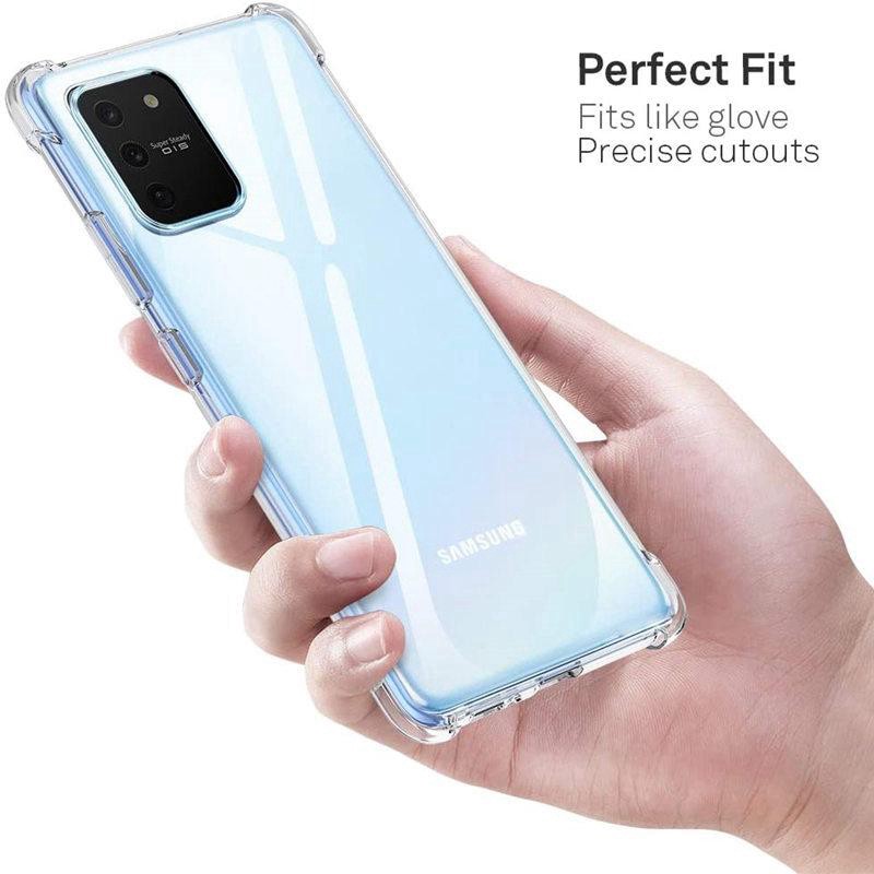 Ốp lưng Samsung Galaxy mềm trong suốt chống sốc cho A12 A02s M51 A21s A11 A31 A51 A71 M11 M21 M31 M30s S10PLUS NOT 8 S20