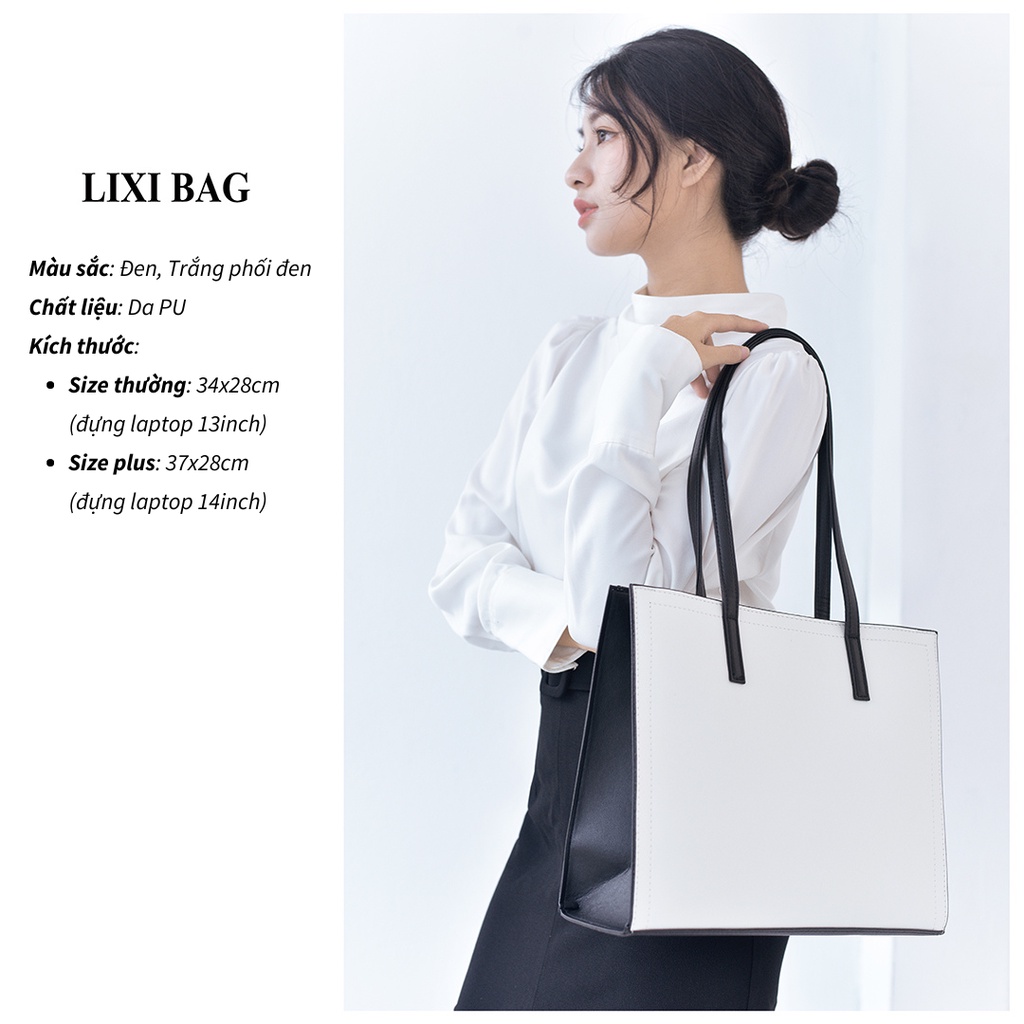 Túi xách nữ dáng vuông SEEME Lixi Bag (2 màu, 2 size)