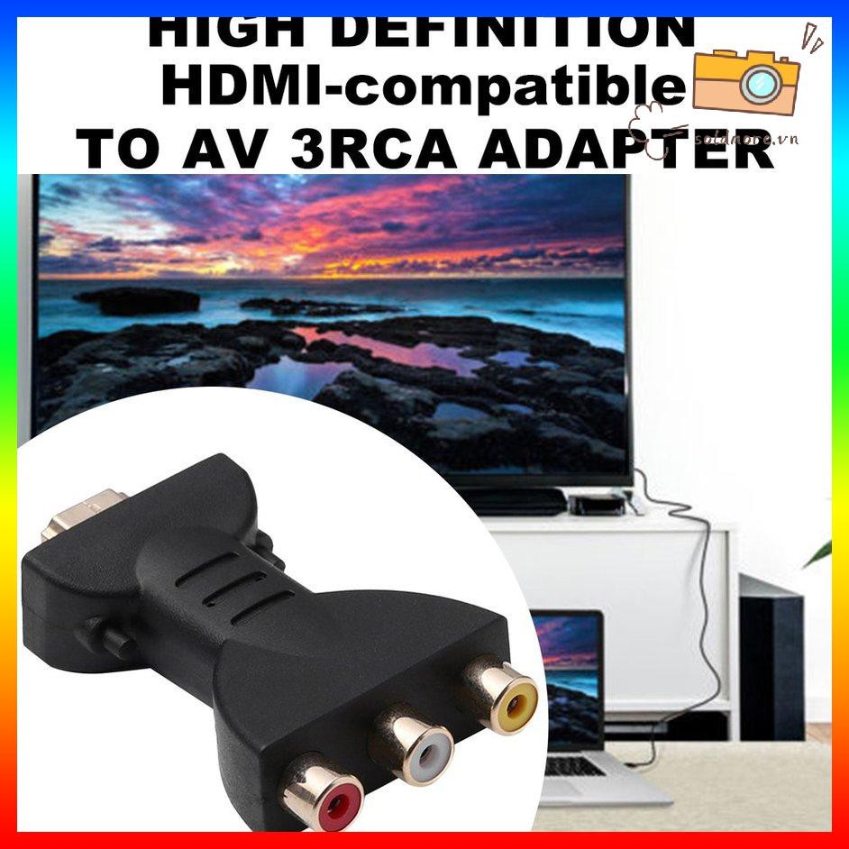 Bộ Chuyển Đổi Âm Thanh Từ Av Sang 3 Đầu Rca