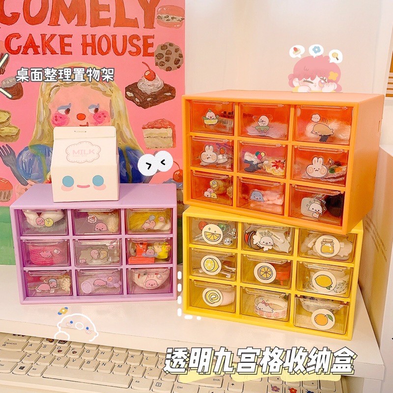 kệ đựng tape cute kèm dán | BigBuy360 - bigbuy360.vn