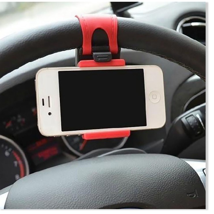 Kẹp điện thoại gắn vô lăng chất liệu nhựa tổng hợp chắc - EL0106 | BigBuy360 - bigbuy360.vn