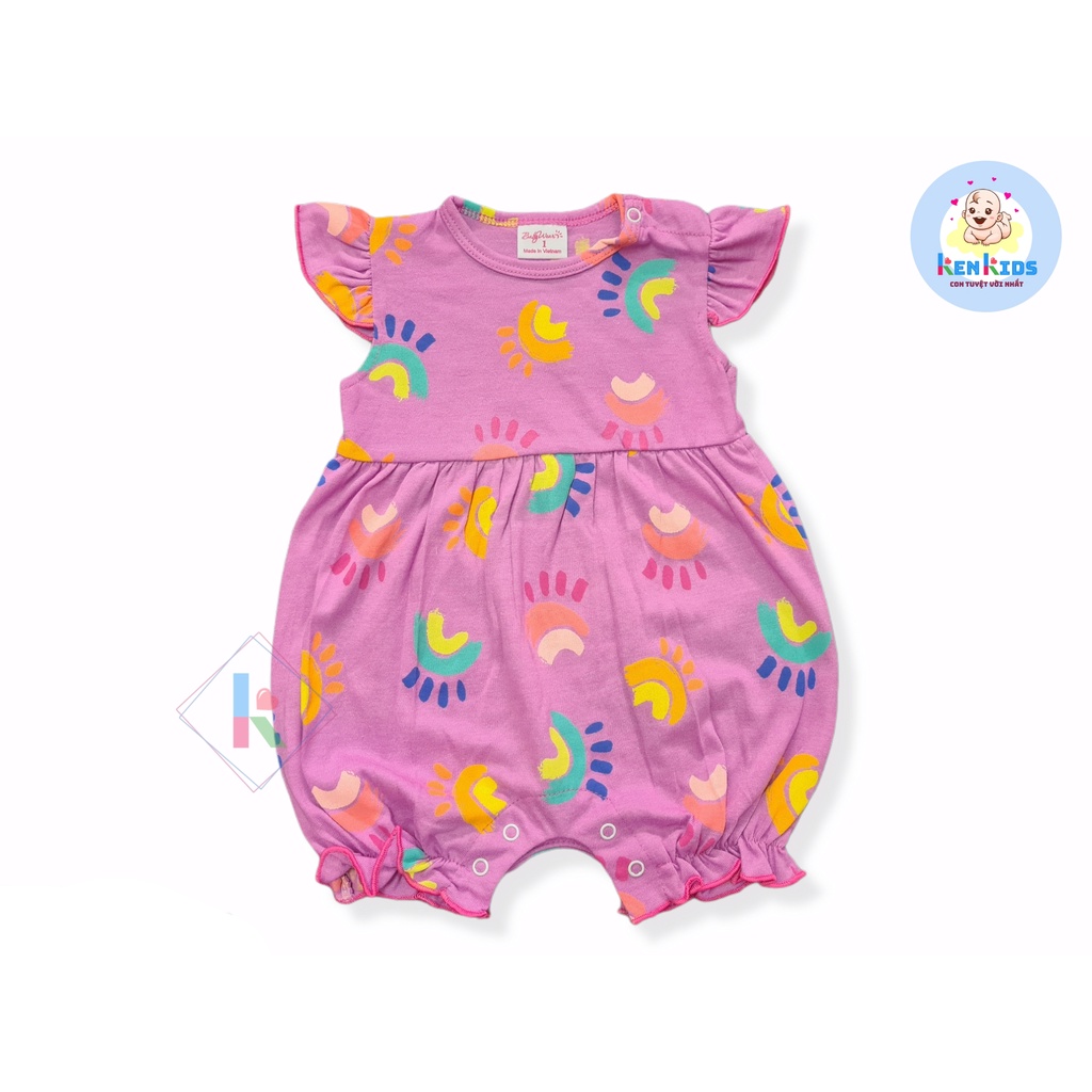 COMBO 5 Bodysuit - Body đùi nhiều màu cho bé gái BabyWear - 5 Bộ