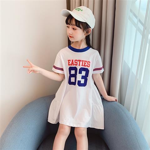 Đầm Công Chúa Mùa Hè Tay Cộc Dáng Chữ A Cho Bé Gái Từ 3-4 - 5-6 - 7-8 - 9-10 - 11-12 Tuổi