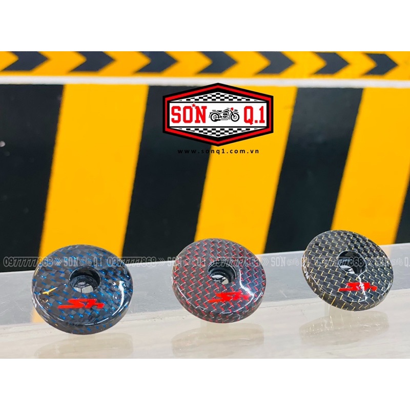 Nắp che kính carbon ánh kim