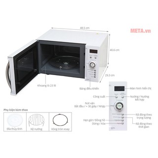 Lò vi sóng Sharp R-G371VN-W 23 lít