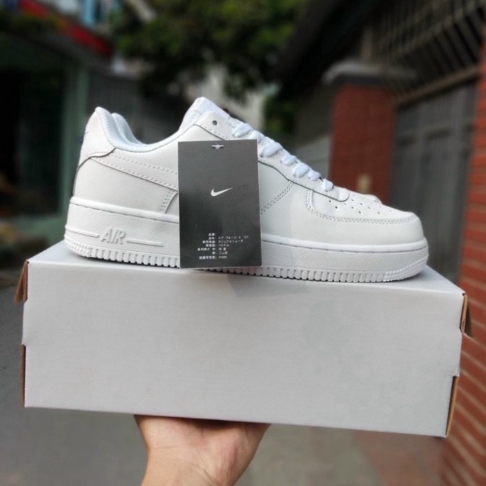 [Ảnh+Video thật][Full bill +box] Giày thể thao sneaker  nam nữ full trắng chuẩn 11 đế cao 3-4cm, Giày Thời Trang Hottren | BigBuy360 - bigbuy360.vn