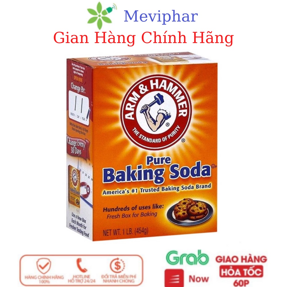 Bột Baking Soda Đa Năng Giúp Khử Mùi,Diệt Khuẩn,Tẩy Trắng Răng