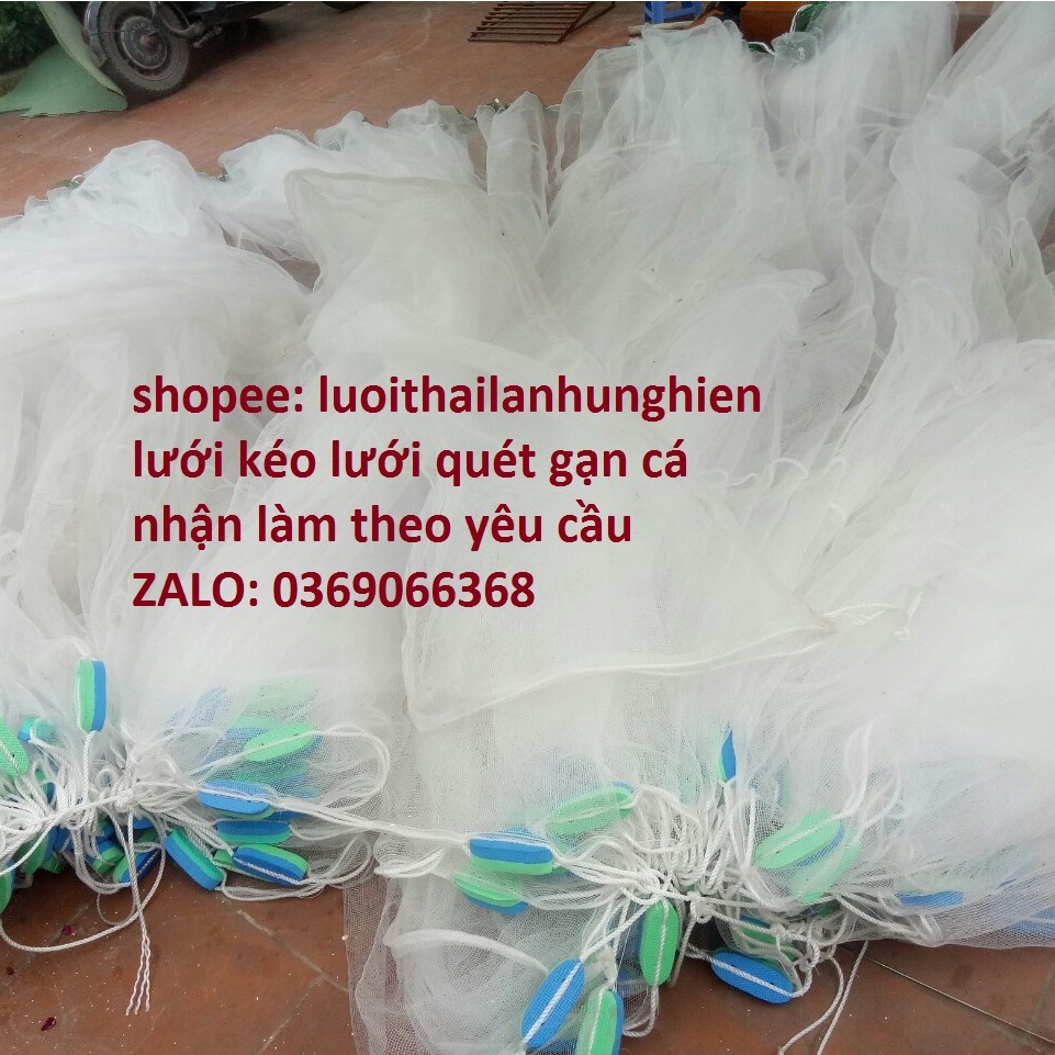 Lưới quét vét cá, Lưới keo cá, cao 2,5m dài 50m lưới cước thái lan  thông số lưới cước  chá thái lan dây dặn bên bỉ